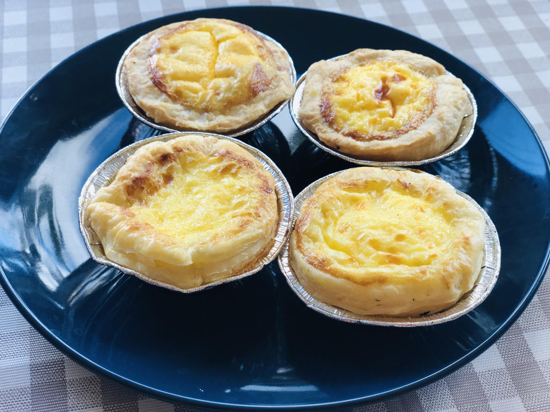 空气炸锅版全蛋葡式蛋挞『秒杀KFC』悠伴空气炸锅