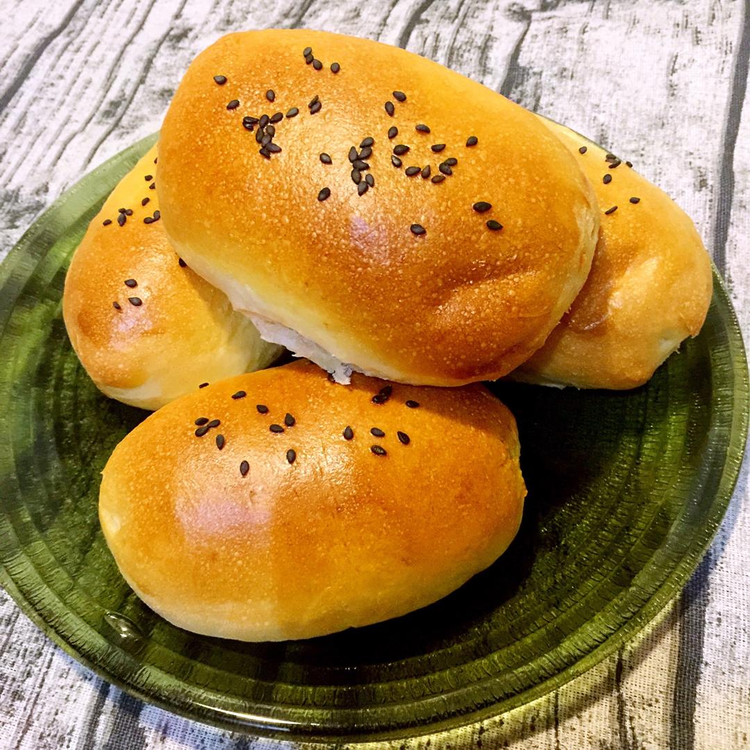 椰香红薯面包（65度汤种法）