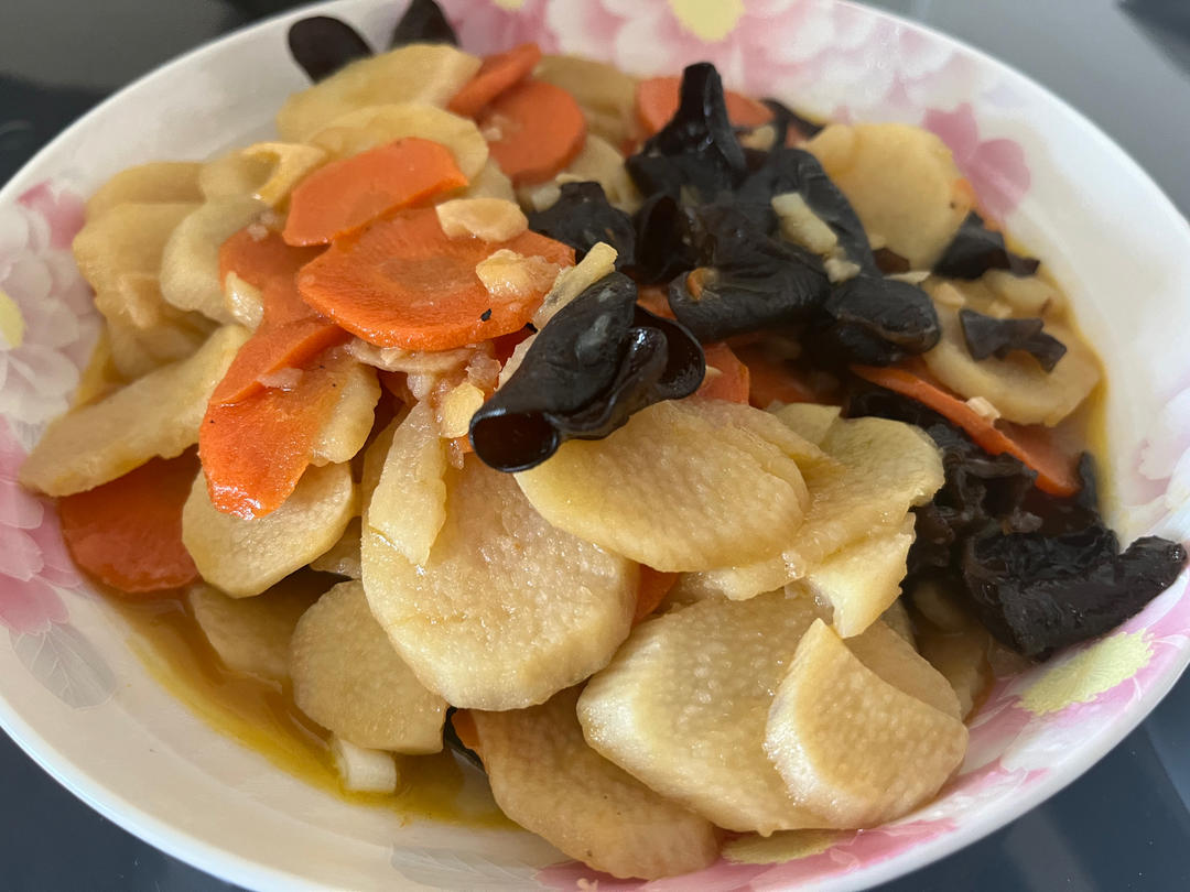 素炒山药