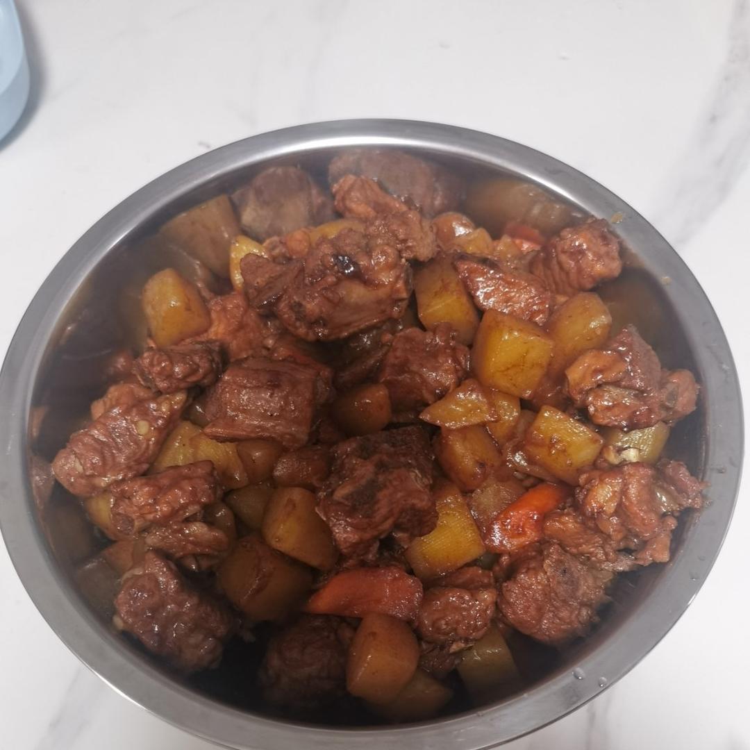 🔥巨好吃的红烧排骨炖土豆❗️懒人版轻松做拿手菜