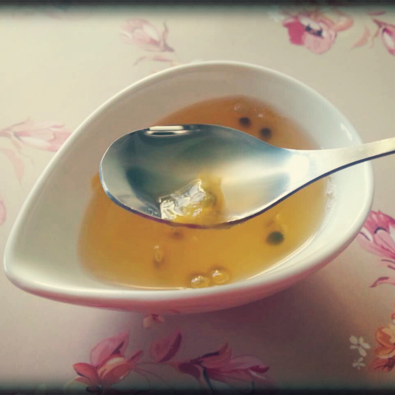 （原创）绝对不酸的百香果汁