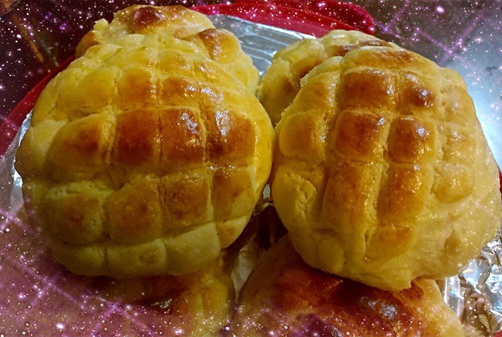 奶油菠萝包 Sweet Pineapple Bread