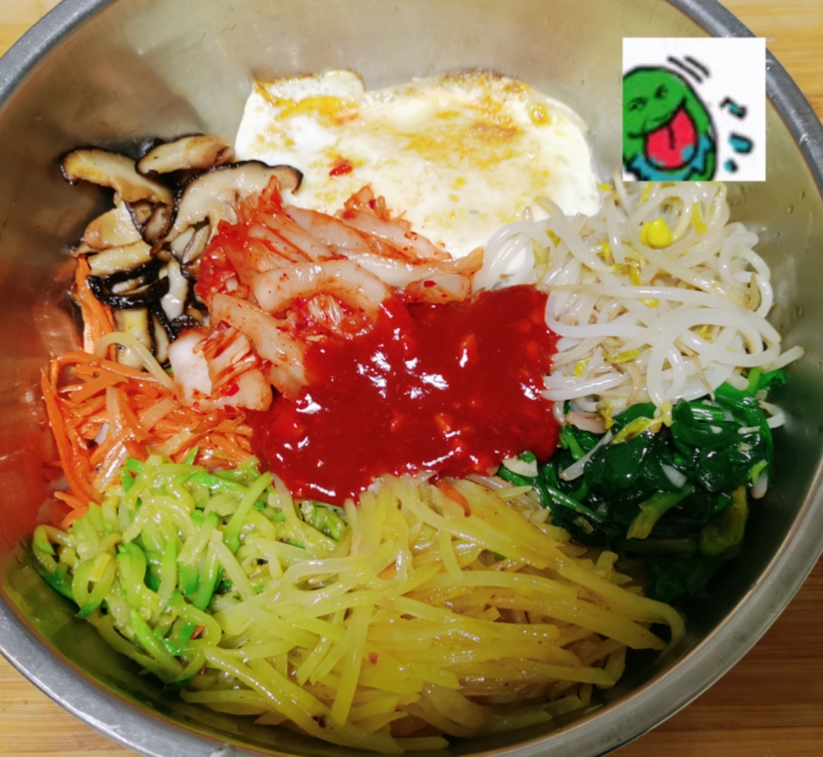 石锅拌饭🍛韩式拌饭的做法