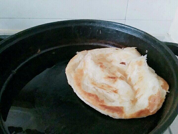 层薄如纸外酥内软的手抓饼&葱油饼