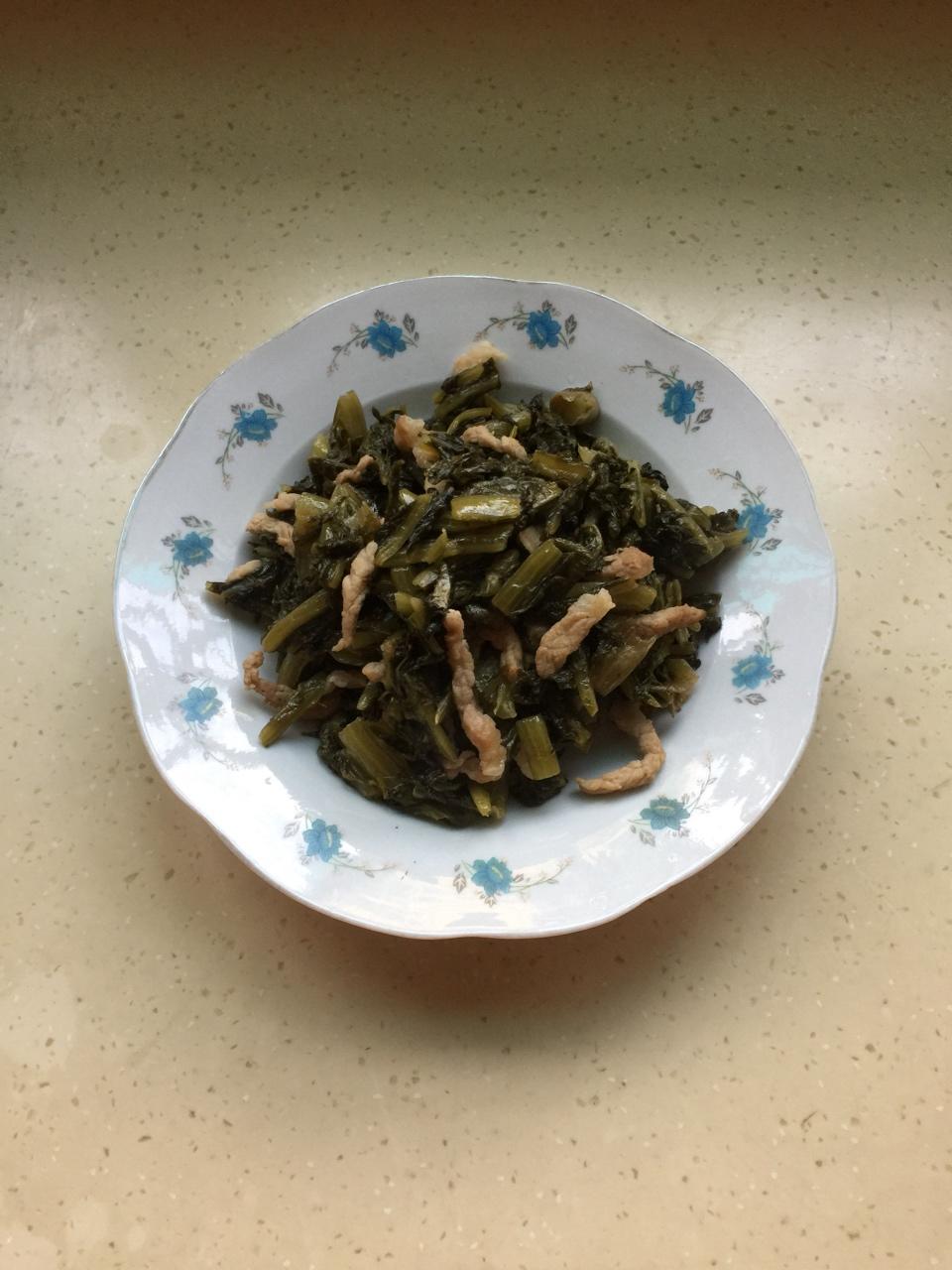 “妈妈牌”咸菜炒肉