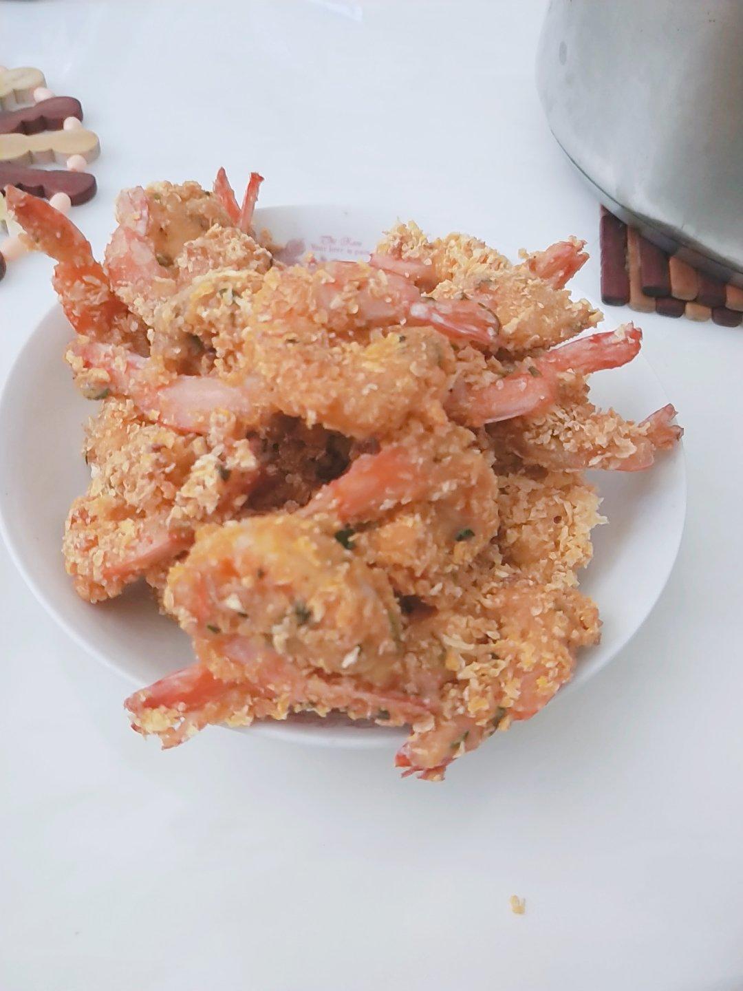 面包糠炸虾仁🍤