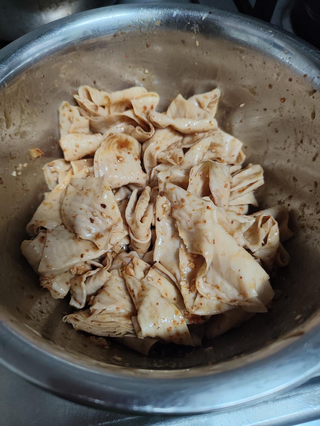 香辣豆皮