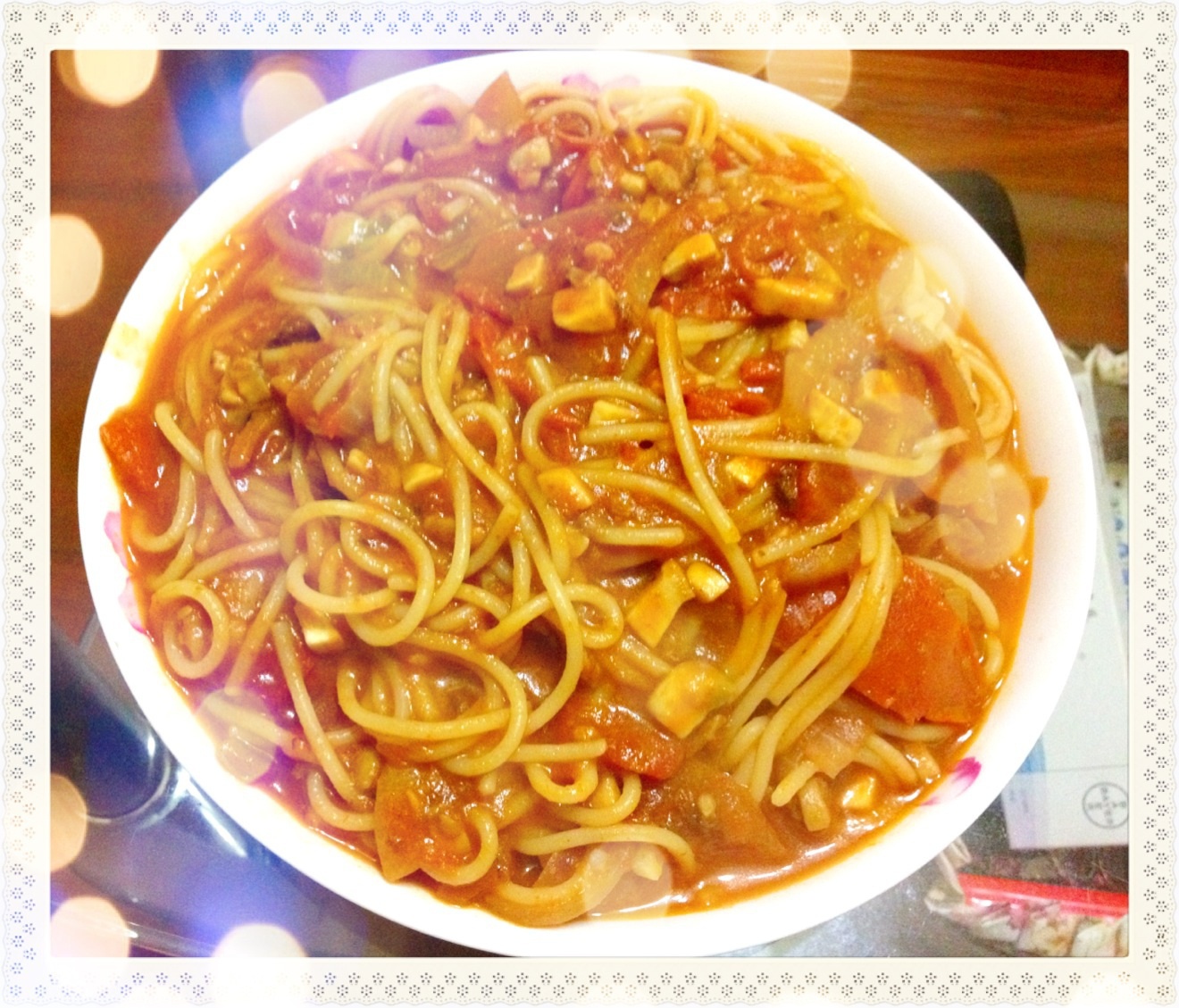 番茄肉酱意面