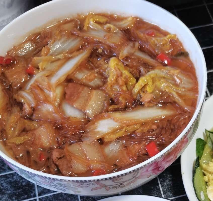 白菜炖粉条