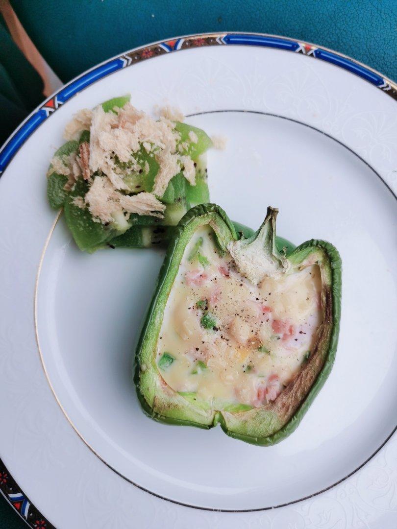 彩椒鸡蛋杯（早餐鸡蛋杯升级版）