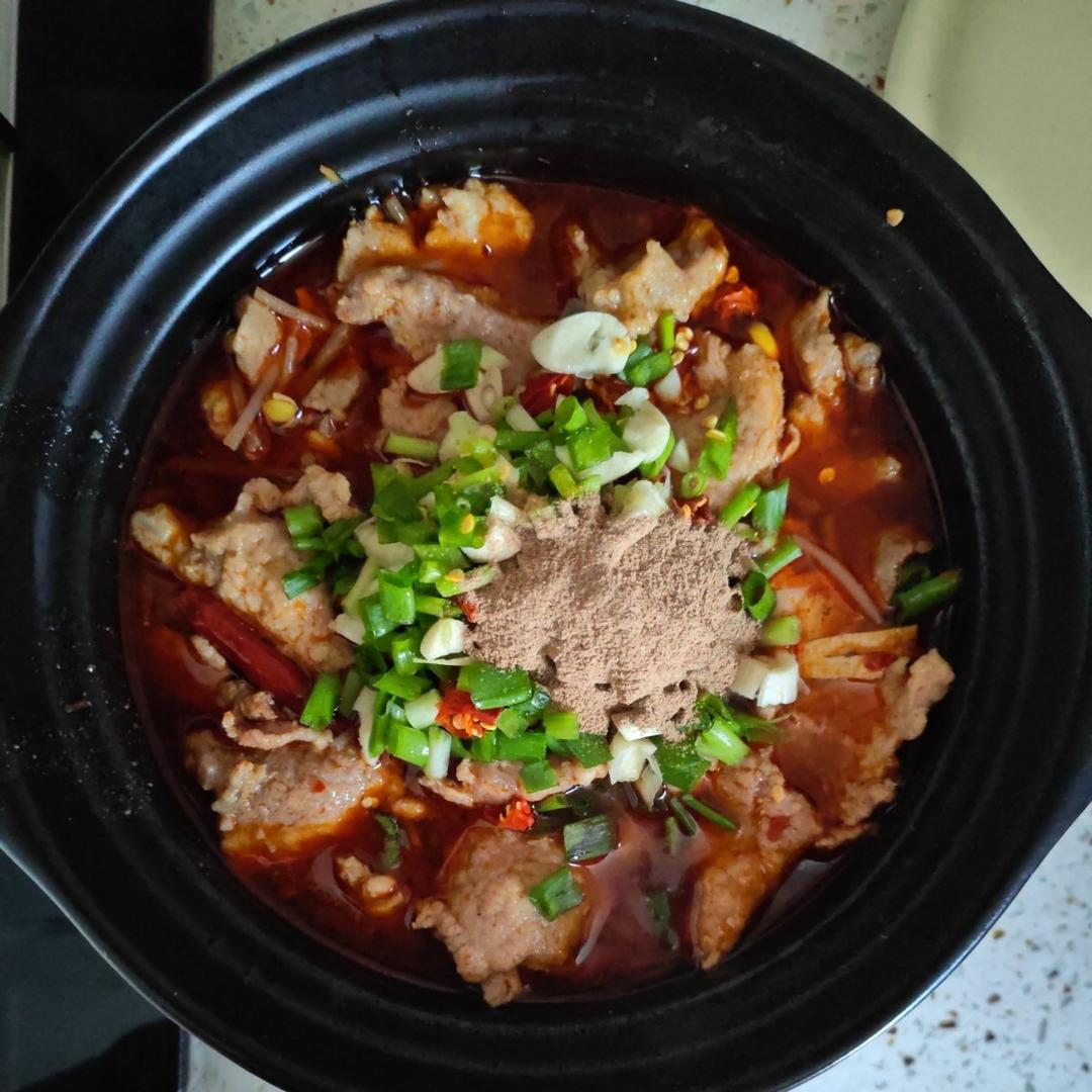 水煮肉片（火锅底料版）