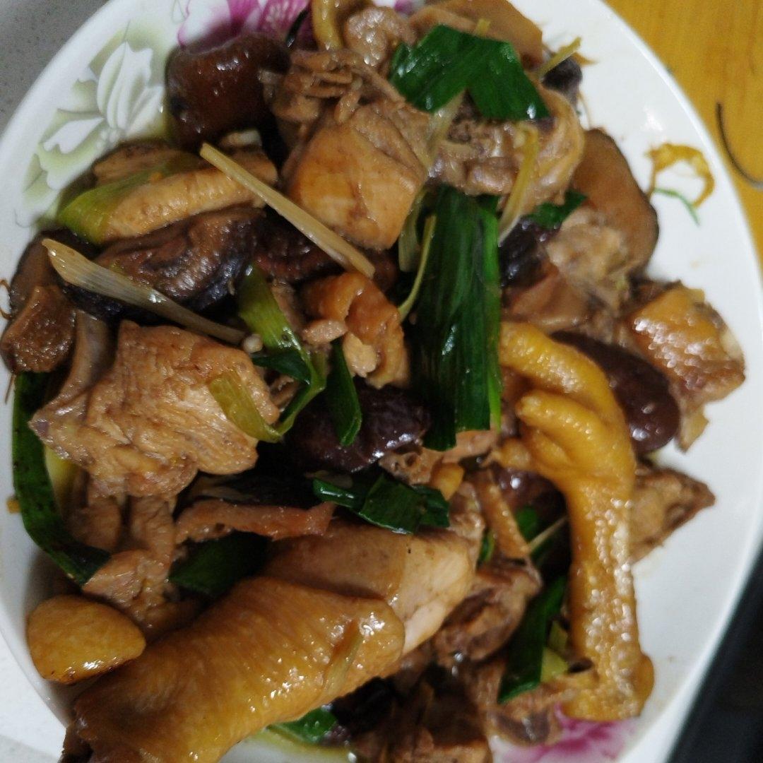 香菇滑鸡