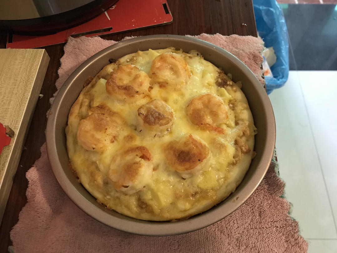 夏威夷pizza（附饼底冷冻法）