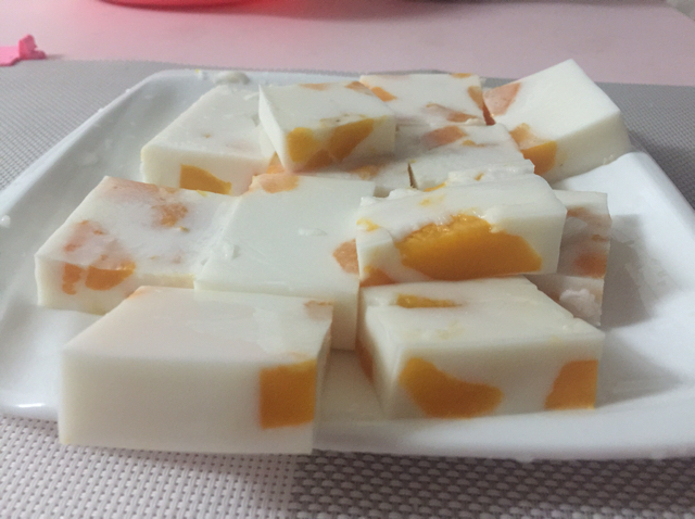 午后小甜点芒果椰汁糕教程