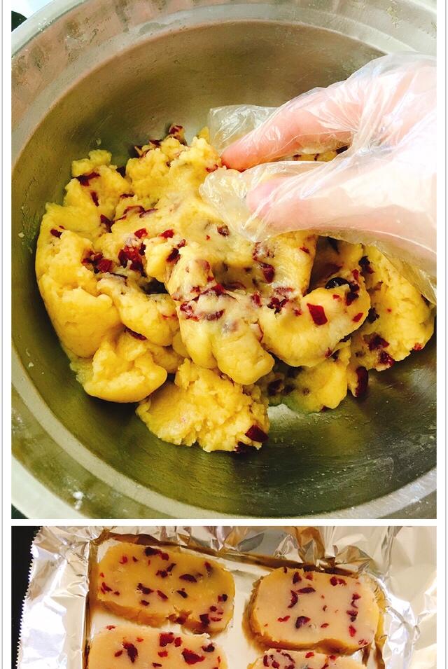 低糖少油版蔓越莓饼干