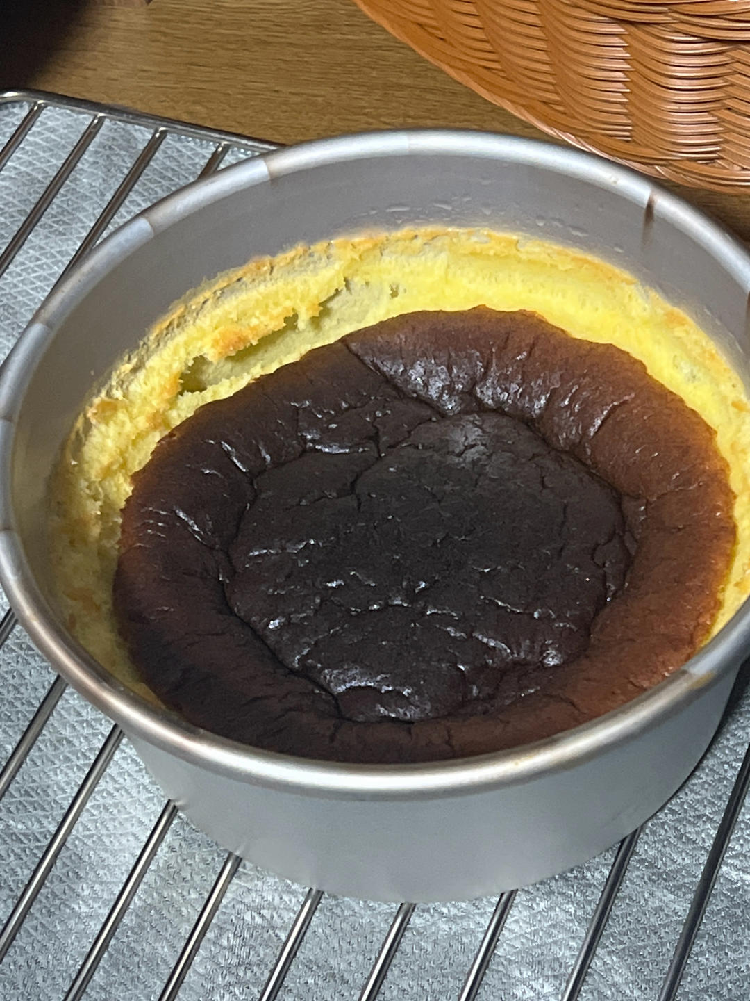 轻乳酪芝士蛋糕6寸#皮黑森林#