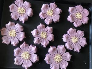 春天里～浪漫紫薯桃花酥的做法 步骤28