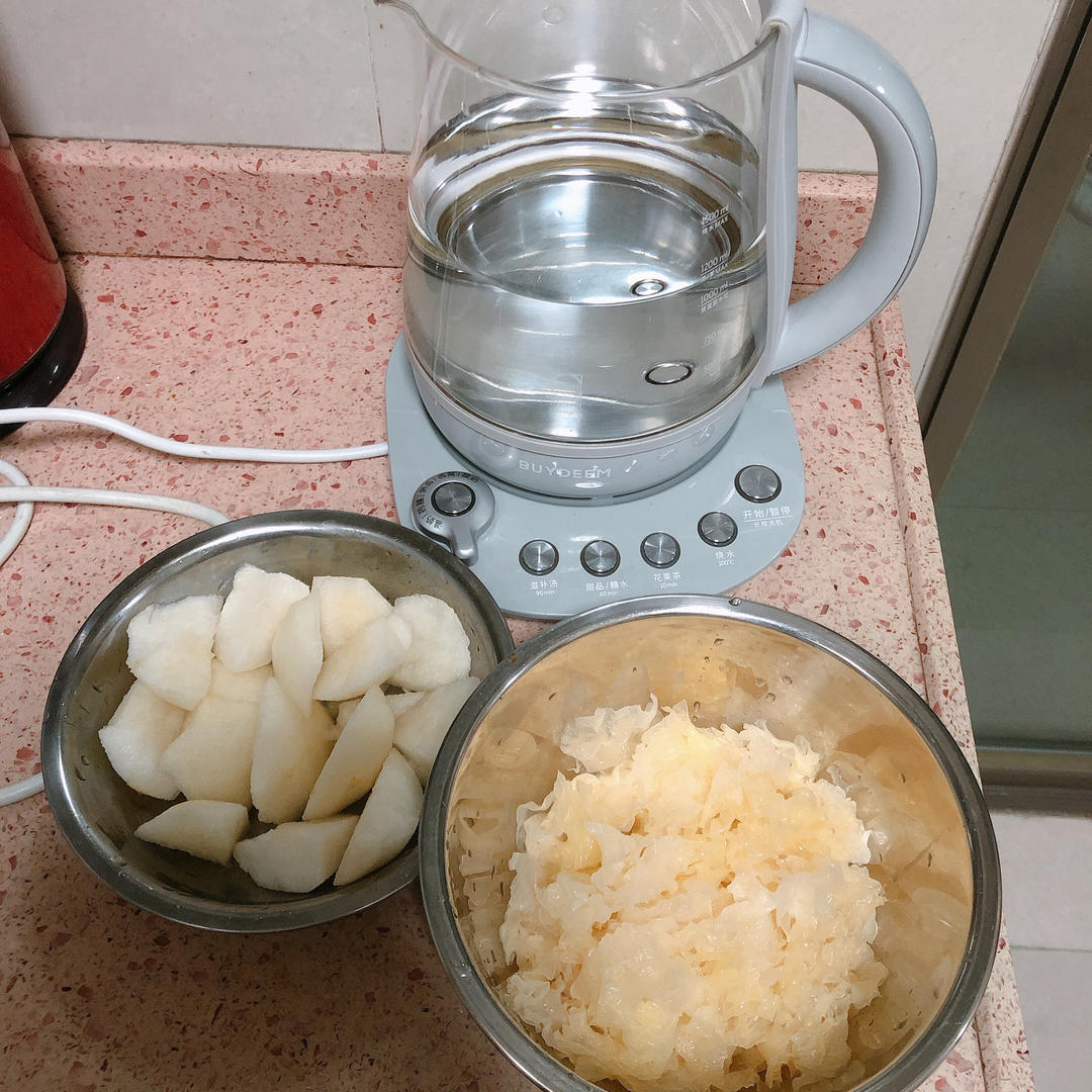木瓜雪梨养颜茶【1月北鼎养生壶食谱】