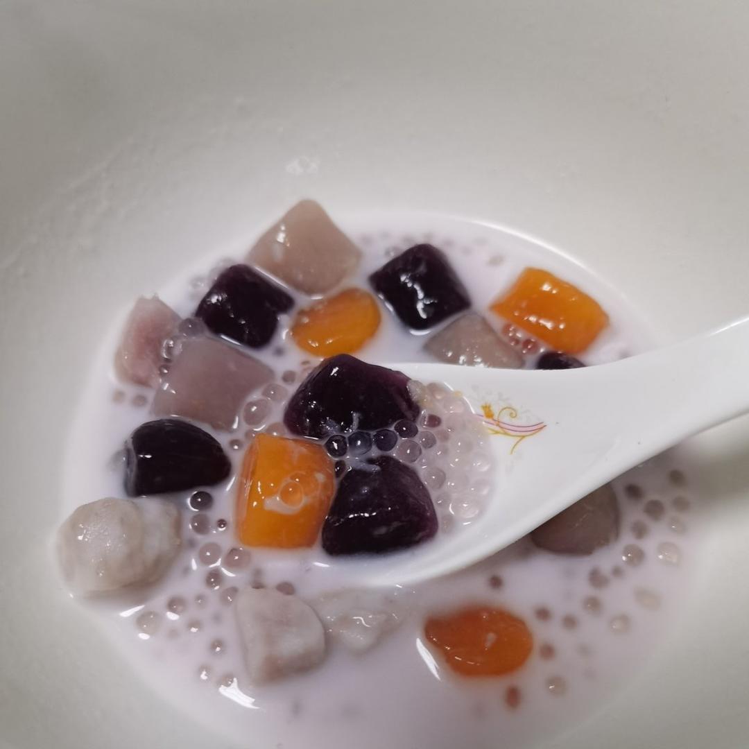 香芋椰汁西米露