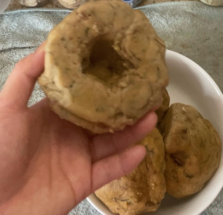 玉米面菜窝头