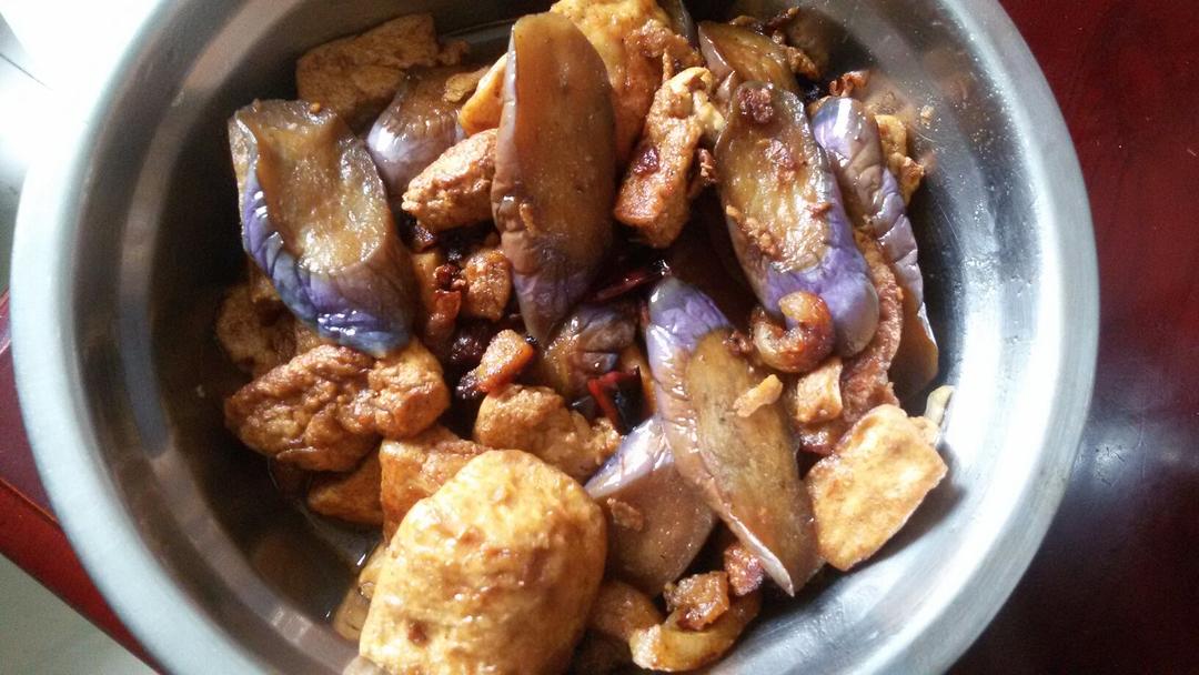 茄子烧豆腐
