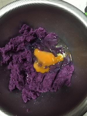 【奶香紫薯派】清爽低糖版的做法 步骤7