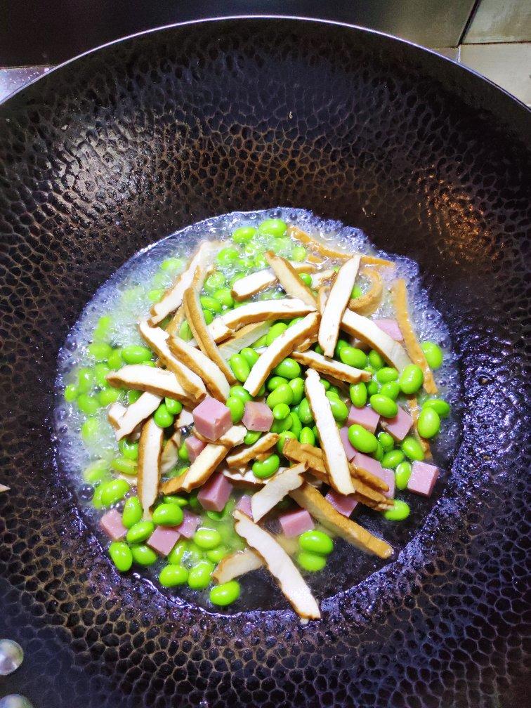肉末毛豆炒香干