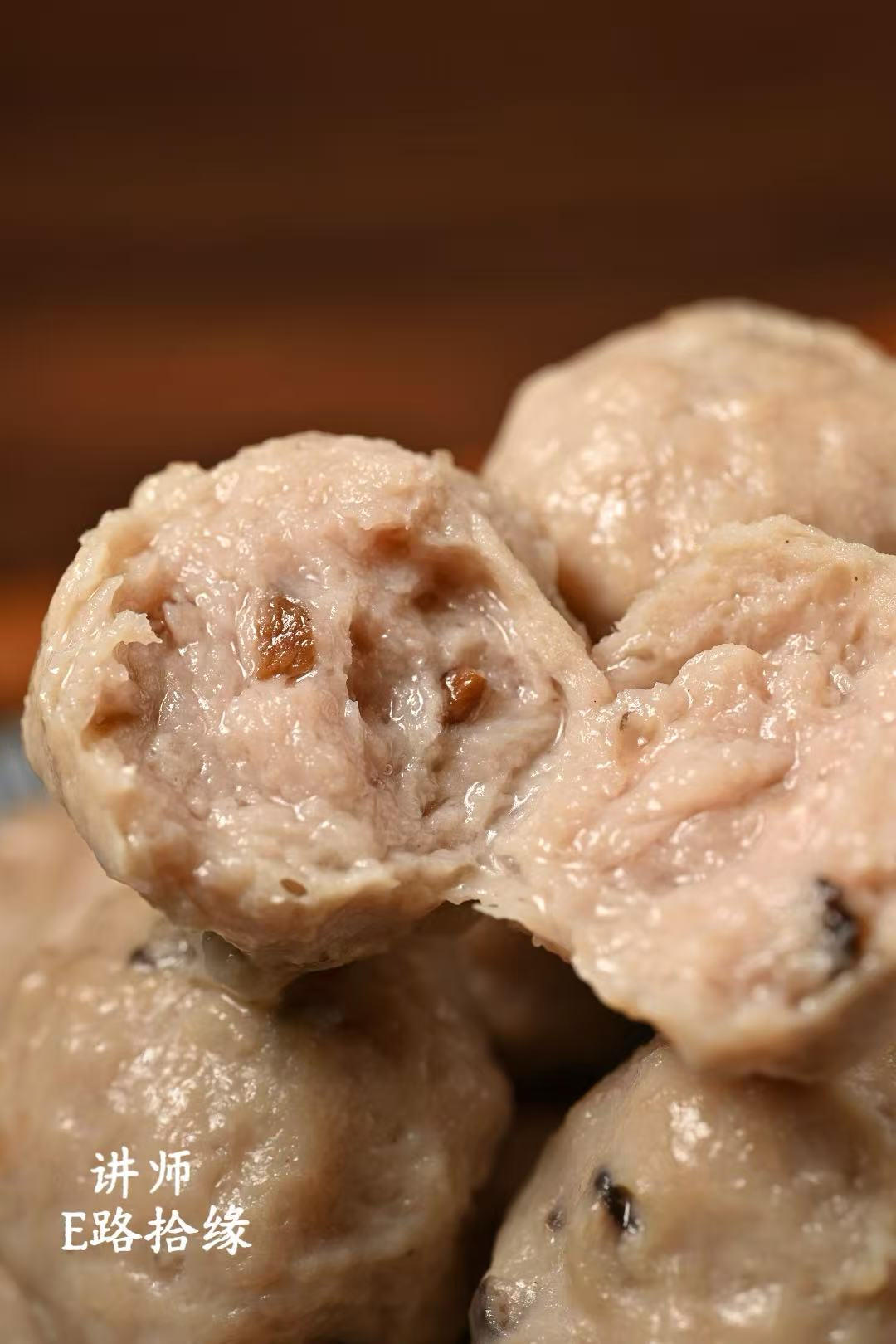 香菇猪肉丸&纯正鸡肉丸