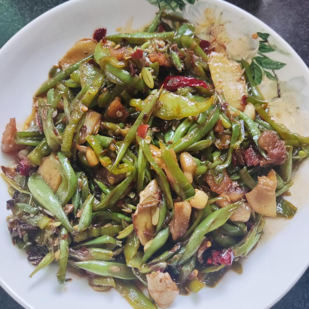 爆炒芸豆丝