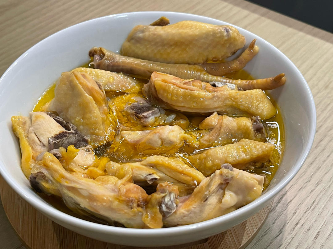 清蒸三黄鸡🐔