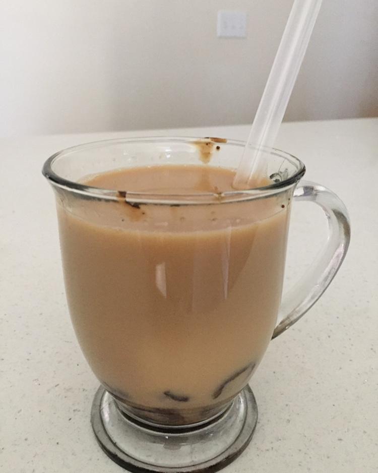珍珠奶茶~脏脏奶黑珍珠做法（保证成功版）