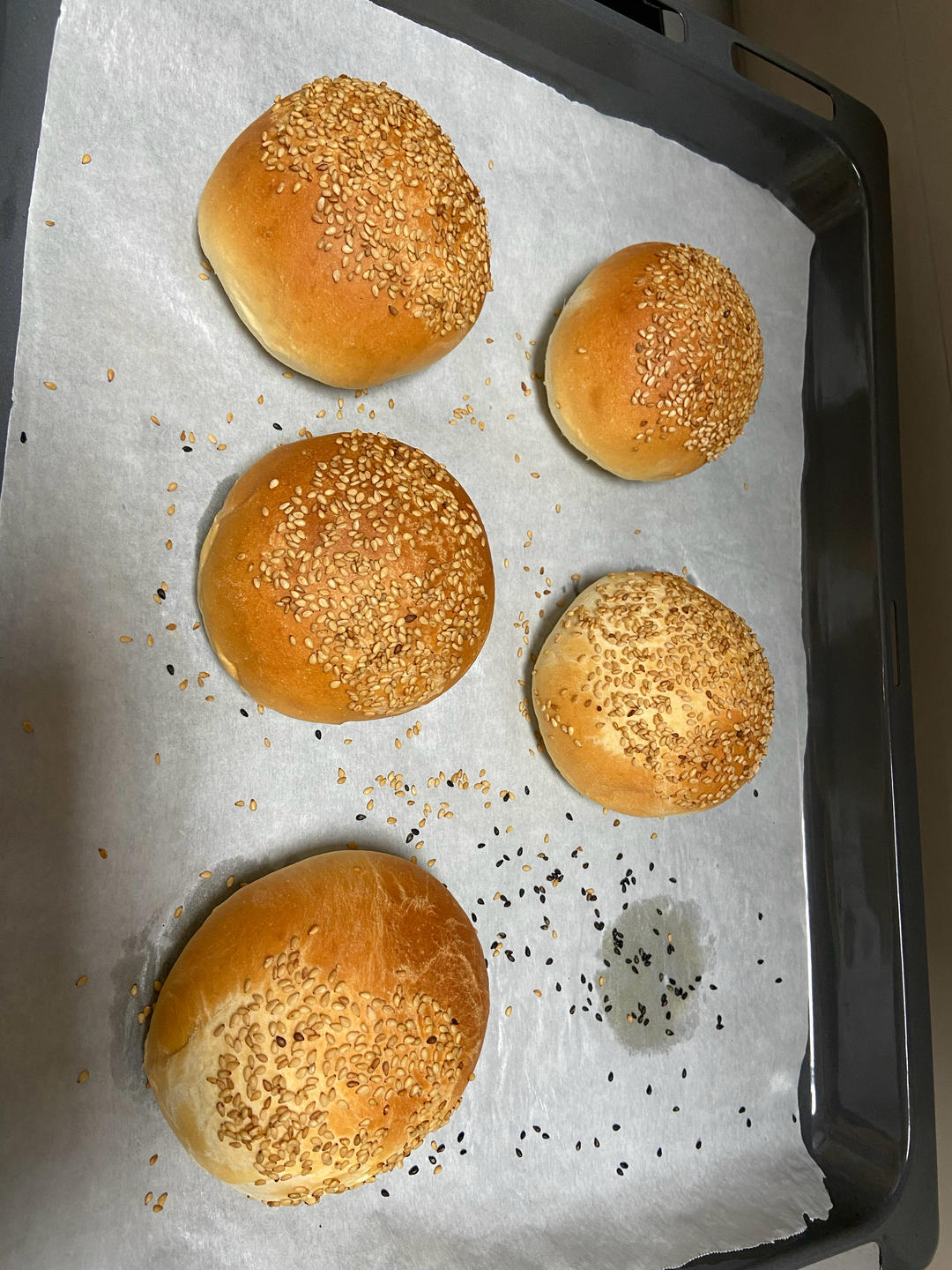 手揉基础汉堡胚
