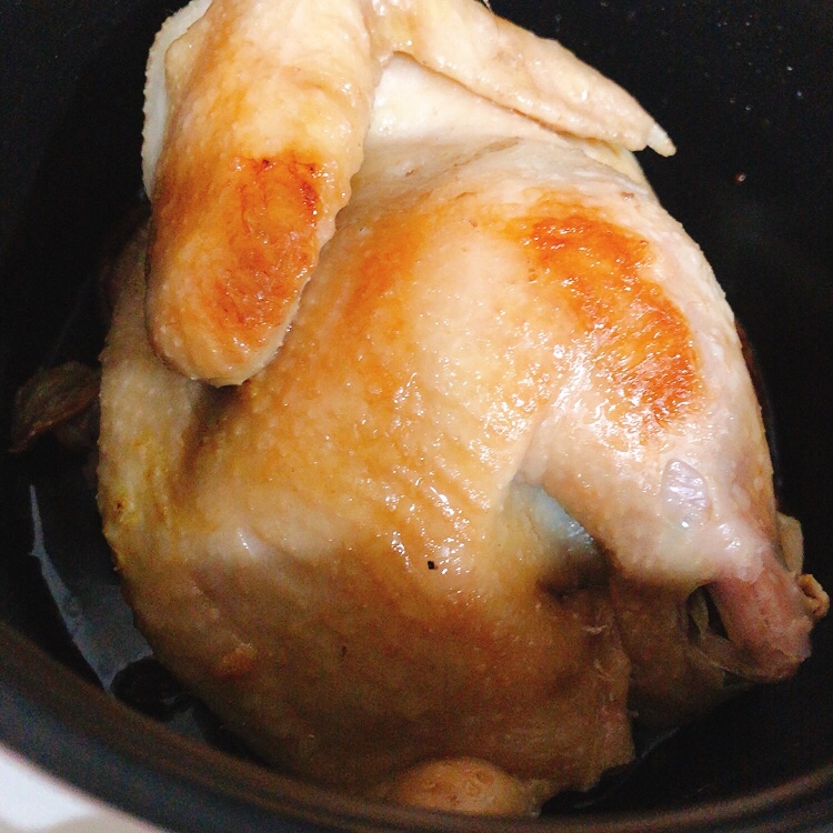 简单易做、味道却超级好的电饭煲焗鸡的做法 步骤3