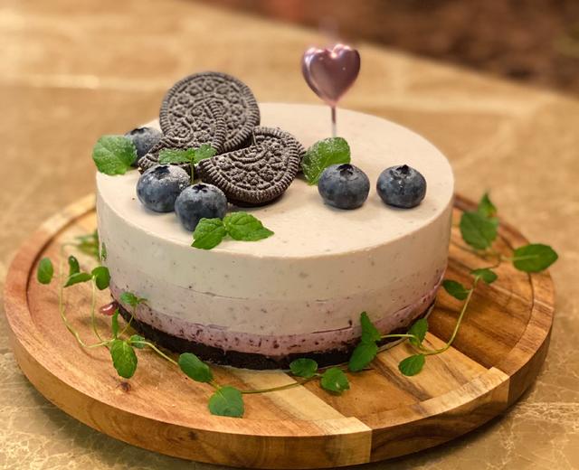 蓝莓酸奶慕斯蛋糕🍰