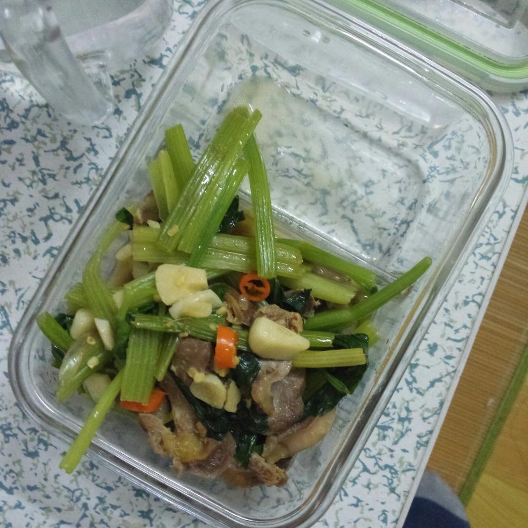 芹菜炒鸡胗