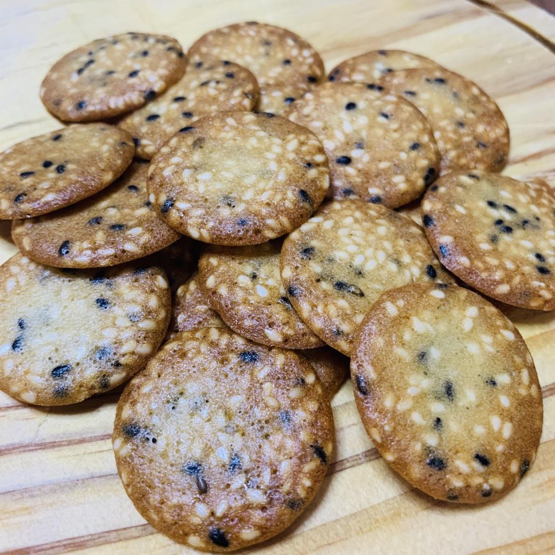 芝麻薄饼（减糖版）