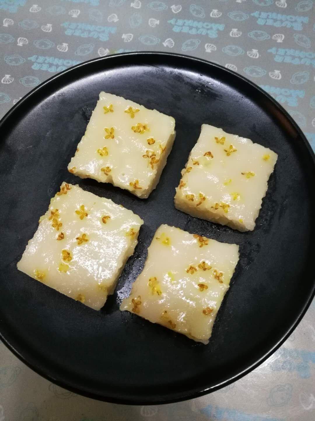 花食做的桂花糕