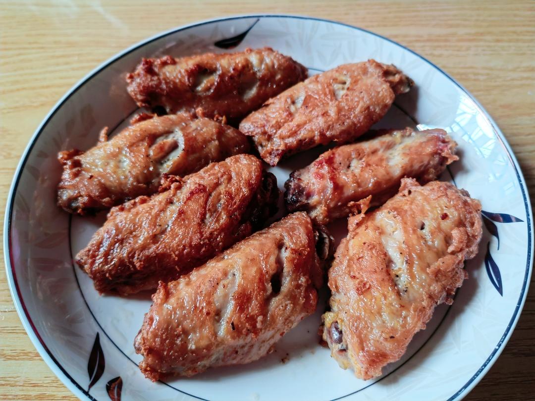 巨巨巨好吃的椒盐鸡翅～酥脆多汁