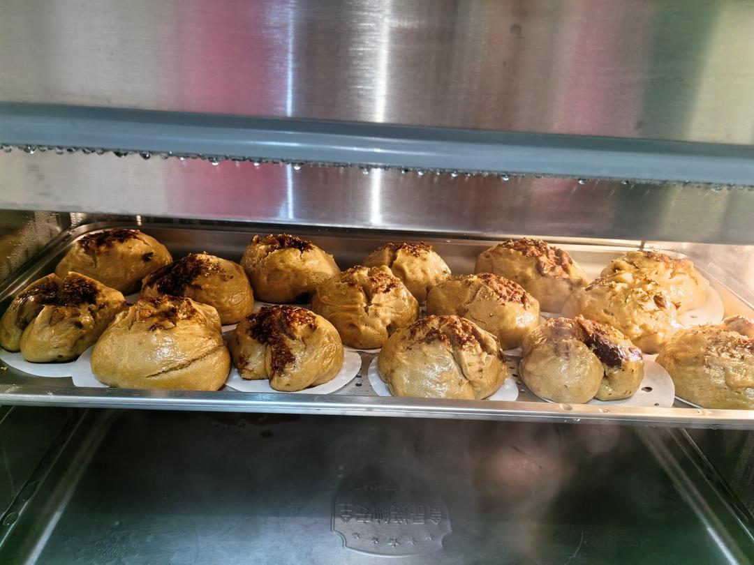 一次发酵红枣开花馒头