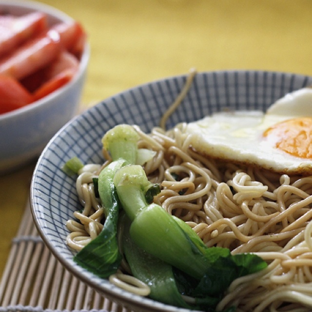 食堂版简易油泼面