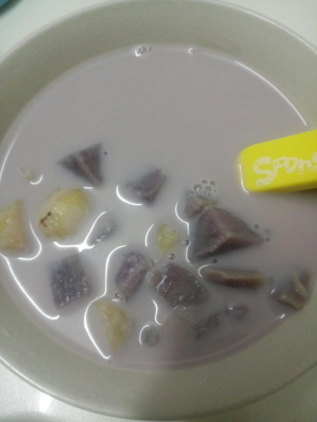 紫薯马蹄糖水