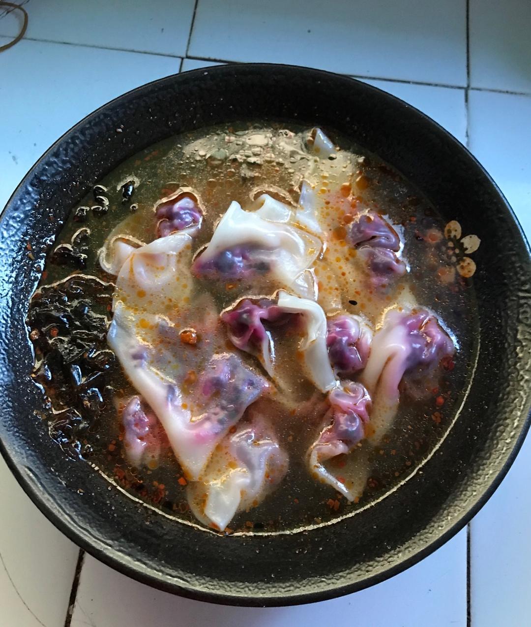 苋菜馄饨