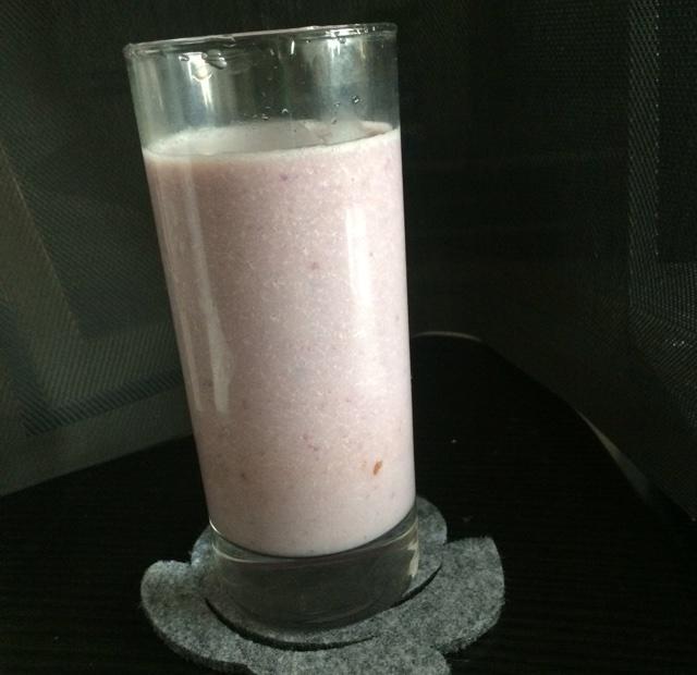 牛奶紫薯山药-润肠的美容饮料的做法