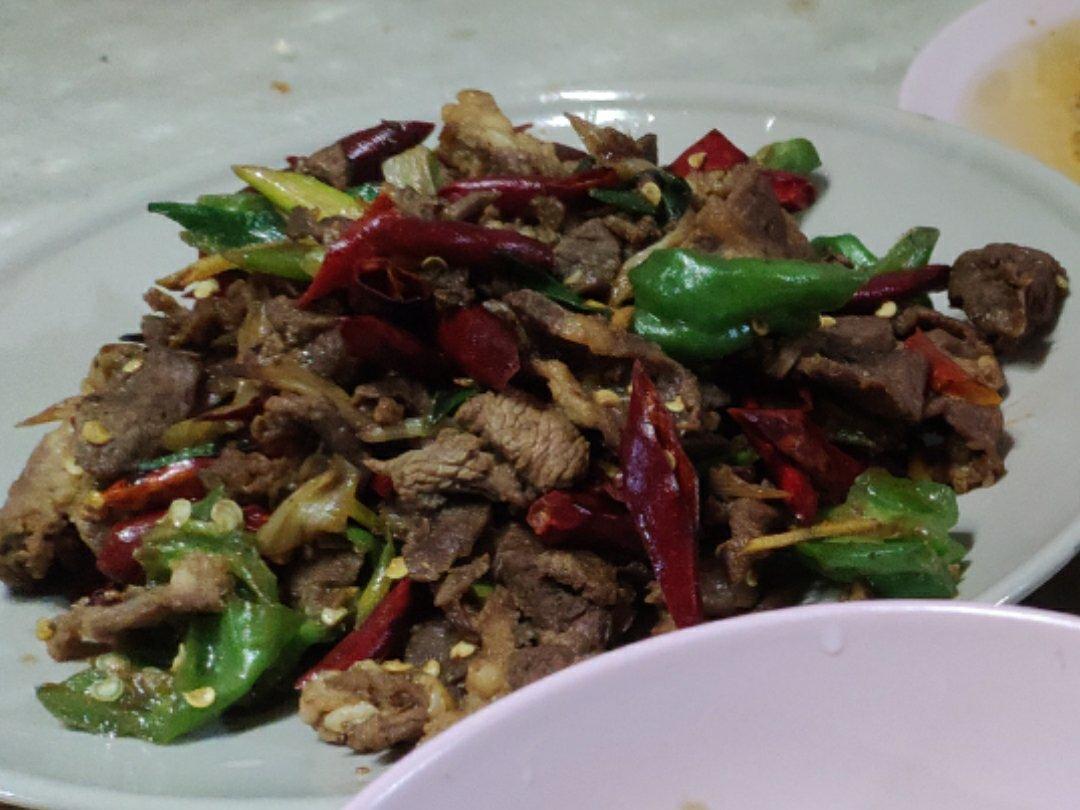 小炒牛肉