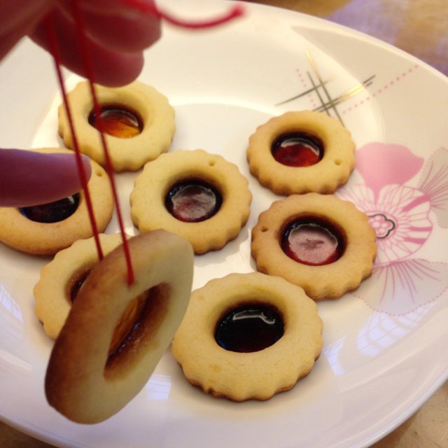 玻璃糖饼干