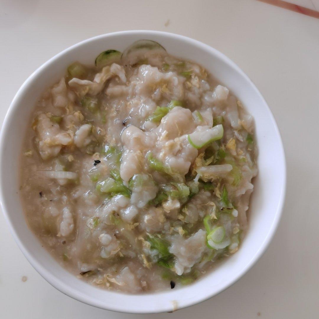 简单早餐-疙瘩汤