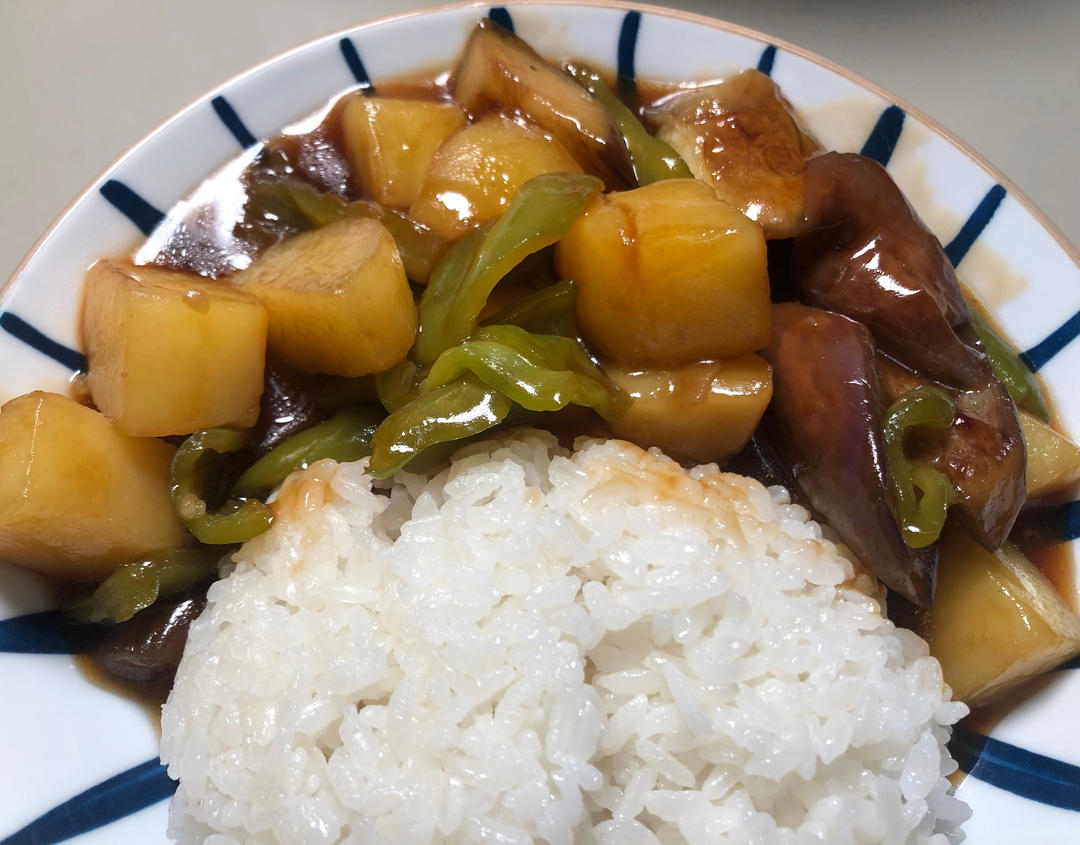 极简少油地三鲜