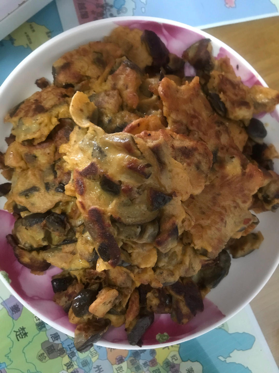 启东特色～茄饼