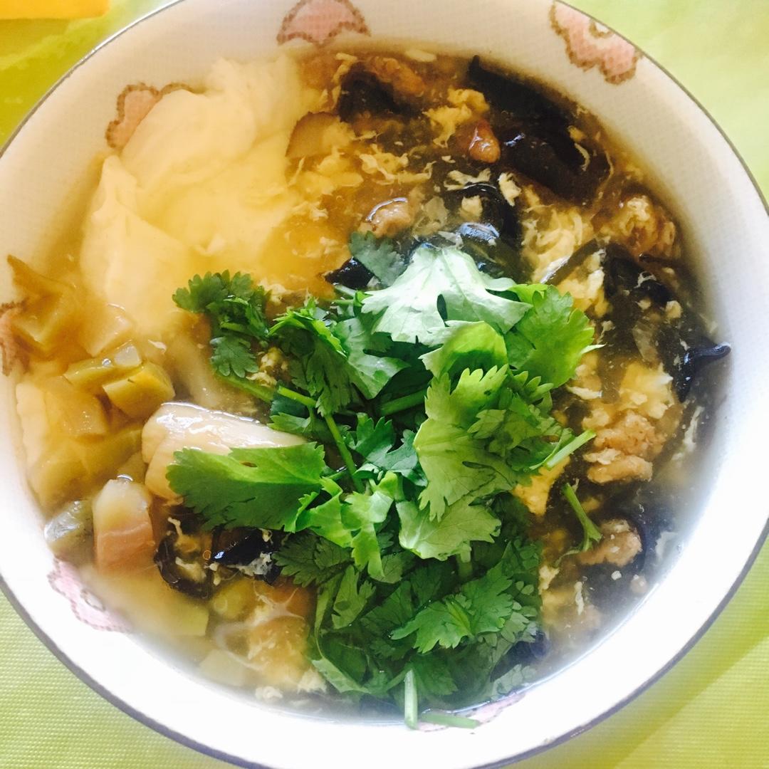 鲜香卤汁豆腐脑