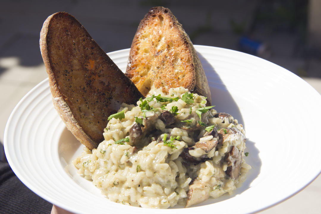 Mushroom risotto 意式蘑菇焗饭